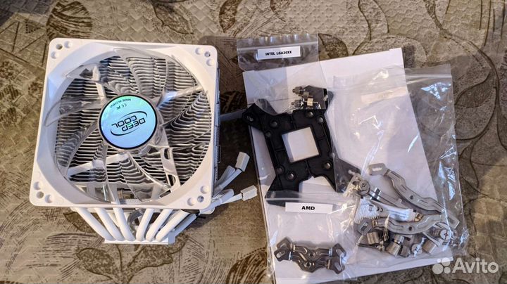 Кулер радиатор deep cool neptwin V2 wh