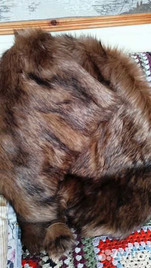 Искусственный мех ткань Песец