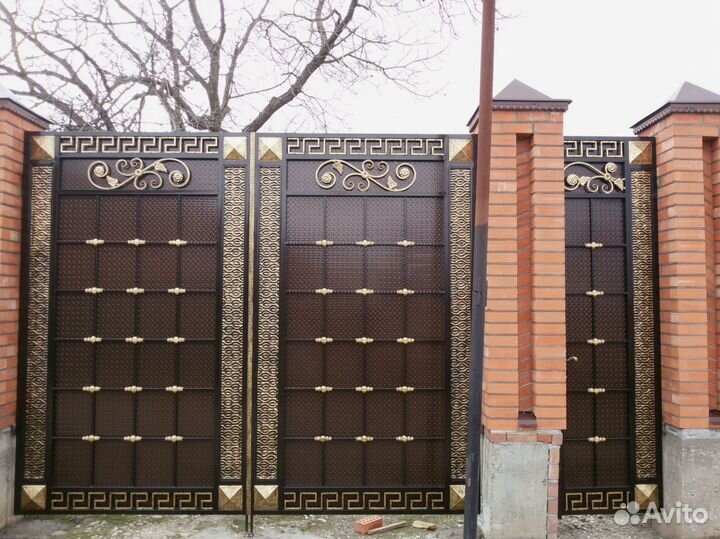 Кованные ворота