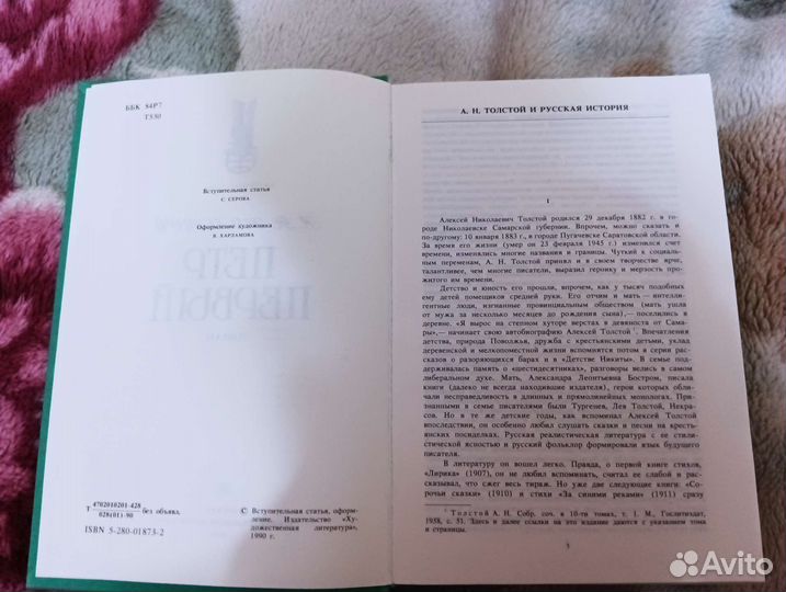 Книга Пётр первый