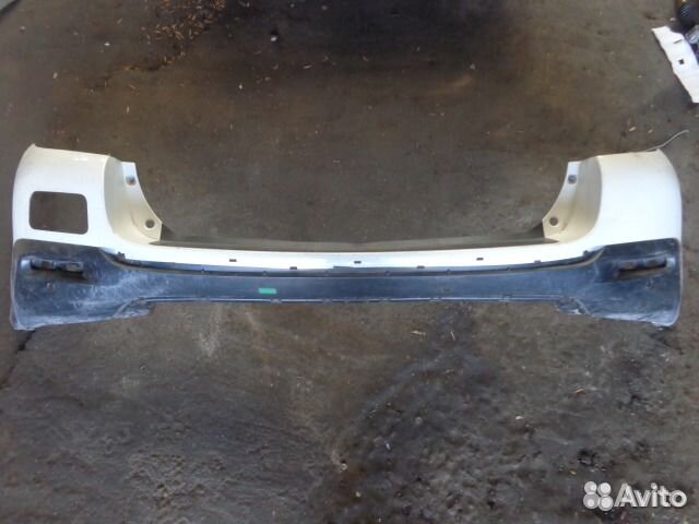 Toyota Highlander Бампер задний б/у оригинал