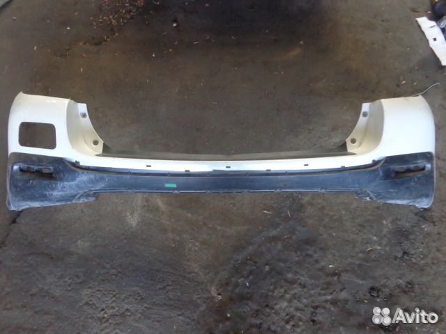 Toyota Highlander Бампер задний б/у оригинал