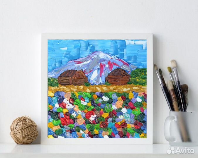 Пейзаж картина маслом