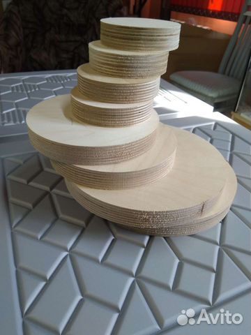 Круги из фанеры для творчества