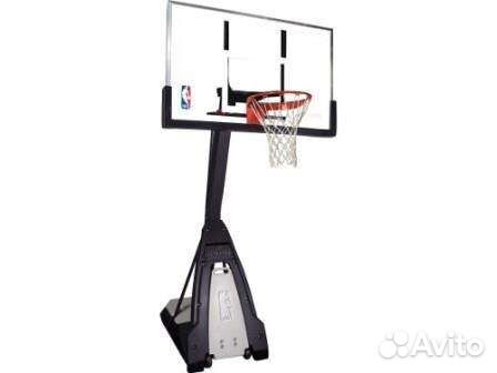 Стойка Spalding NBA THE beast portable 60 стекло