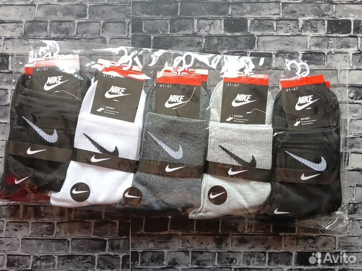 Носки Nike Adidas Reebok Lacoste