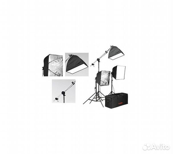 Комплект постоянного света FST ET-503 KIT флуоресцентный