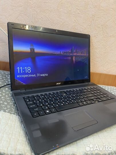 Ноутбук acer aspire 7739ZG