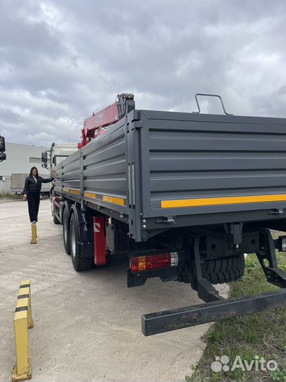 IVECO-Hongyan 6x4 (CQ3254/3255) с КМУ, 2023