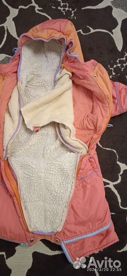 Зимний комбинезон для девочки