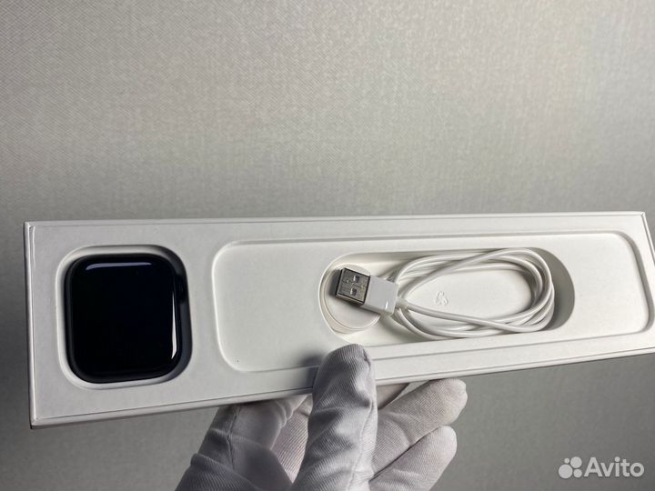 Часы Apple Watch 7 Black+ доставка