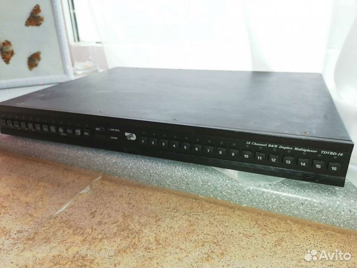 16 channel b&w duplex multiplexer tdvbd