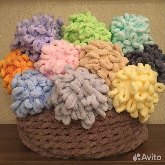 Плед детский вязаный ручная работа