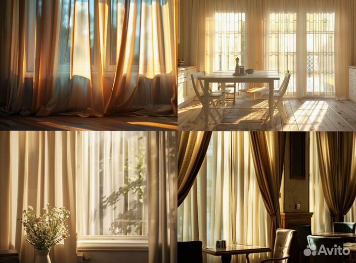 Шторы плиссе с электроприводом