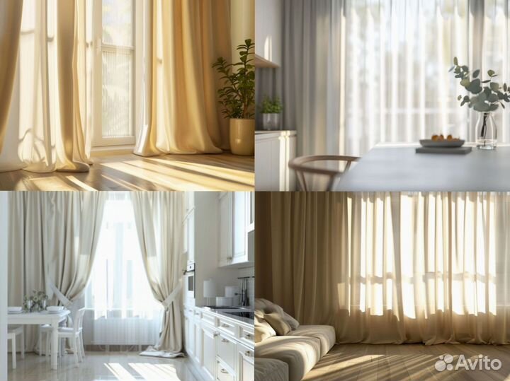 Шторы плиссе на ручном управлении