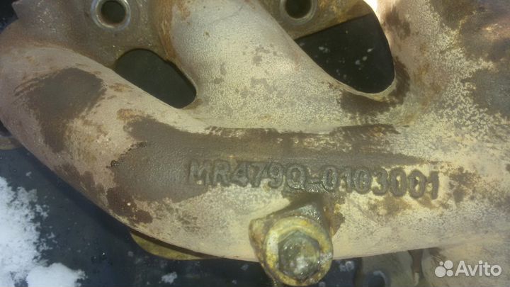 Коллектор выпускной v-1.5 Geely MK Джили мк