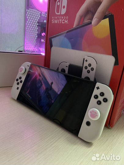 Nintendo Switch oled прошитая 256gb