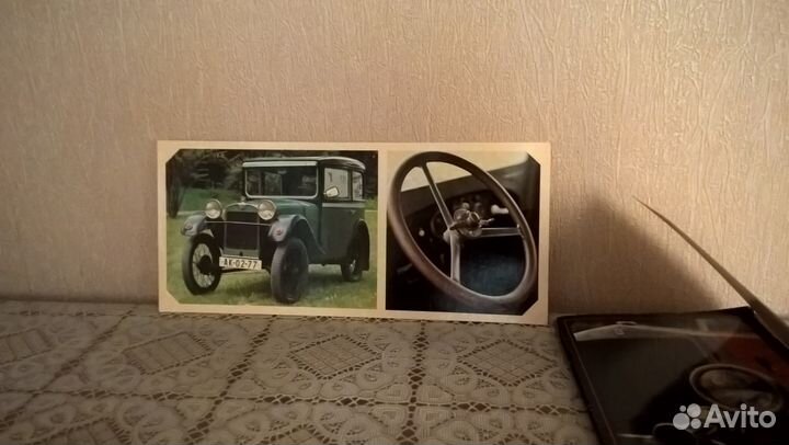 Набор открыток.(Чехия). Автомобили ретро