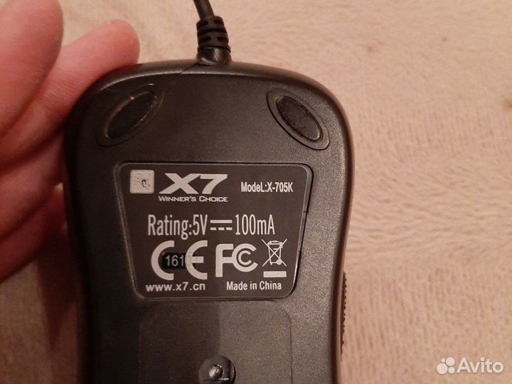 Мышь A4Tech X-710MK Black USB4.6