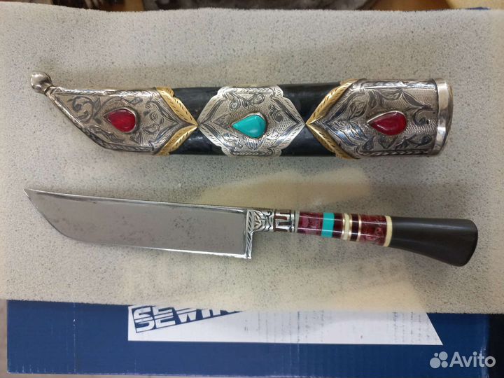 Нож коллекционный старинный женский