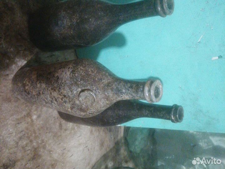 Старинные бутылки