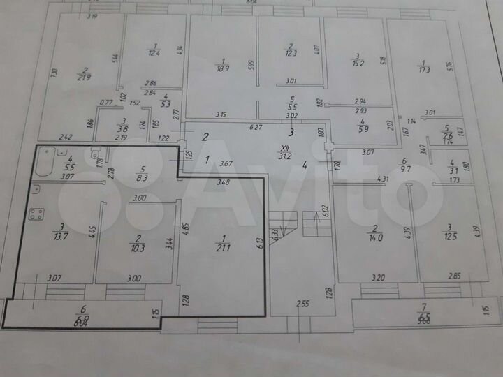 2-к. квартира, 58,9 м², 2/5 эт.