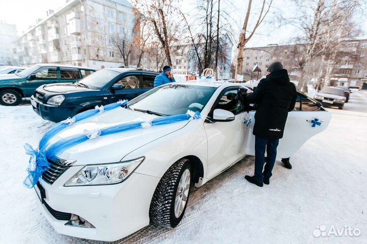 Комплект украшений на свадебный автомобиль