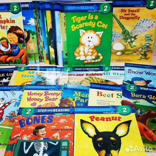 Step into reading книги на английском языке