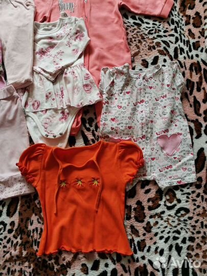 Вещи пакетом на девочку от 1 года до 2