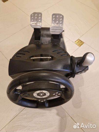 Руль RGT FFB PRO Clutch Thrustmaster. 2, 3 педали