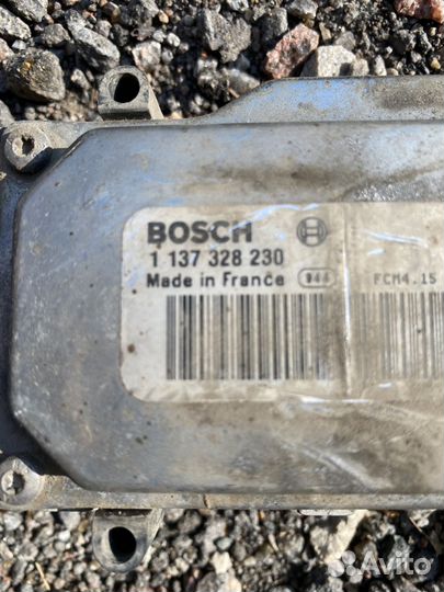 Блок вентилятора w204