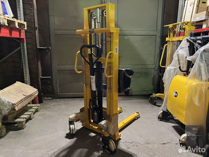 Штабелер гидравлический раздвижной 1000 кг 2,5 м