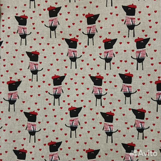 Ткани, отрезы, хлопок, лен, вискоза