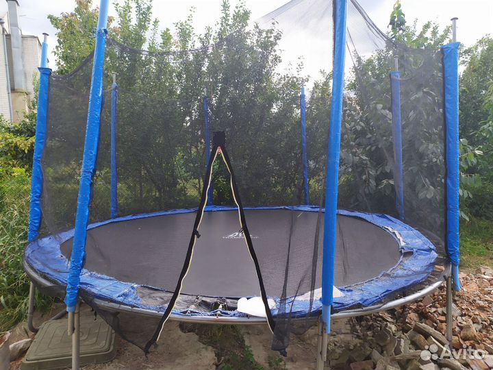 Батут с сеткой бу