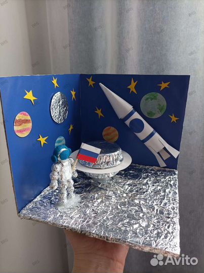 Поделки ко дню космонавтики