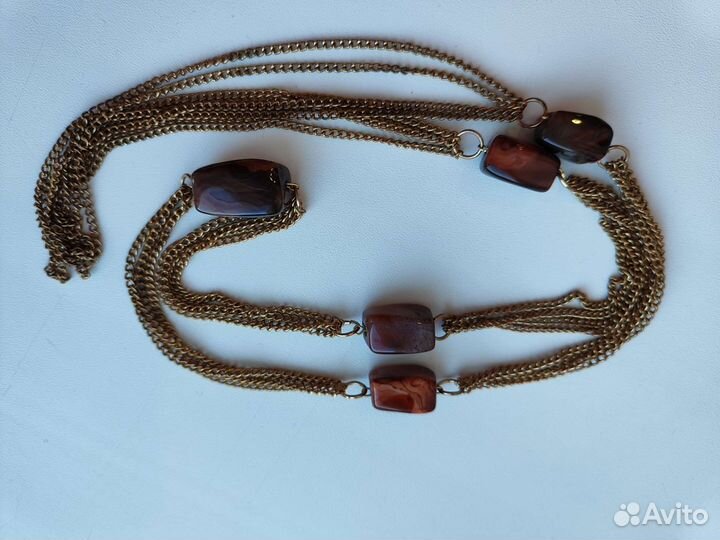 Бусы, броши СССР