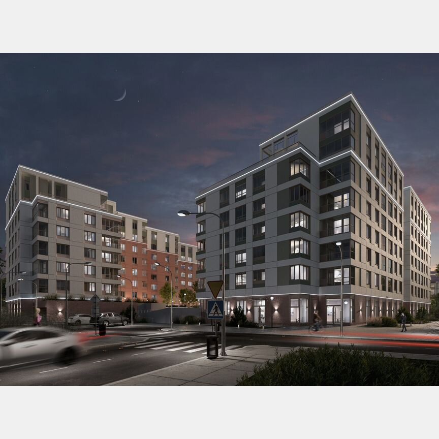 1-к. квартира, 44,5 м², 6/8 эт.
