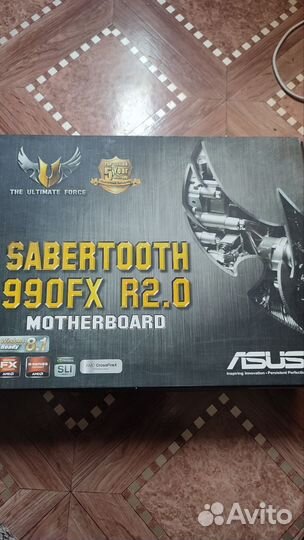 Мат.плата sabertooth 990fx r2.0 с проц. fx 8300