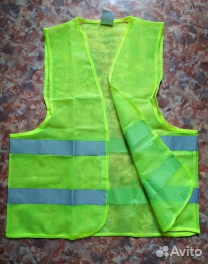 Жилет светоотражающий. Новый