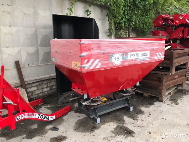 Разбрасыватель удобрений D-Pol РУМ 1000, 2024