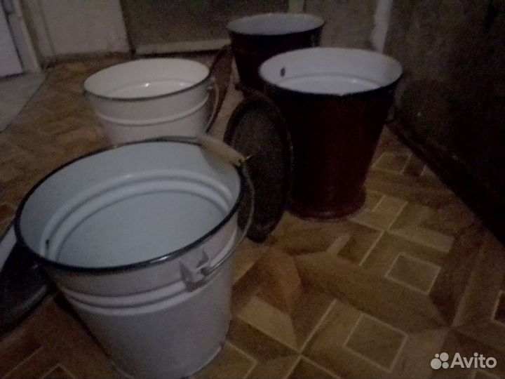 Ведро эмалированное СССР