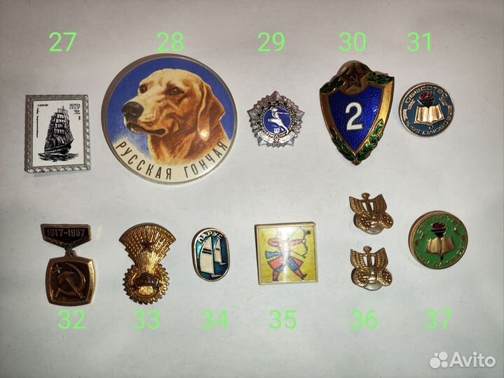 Значки СССР