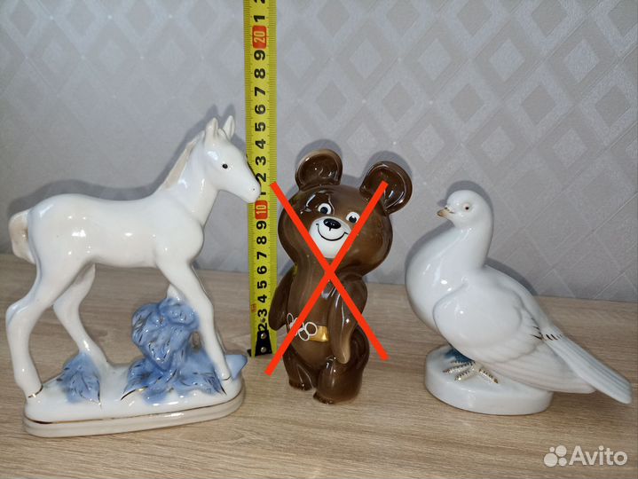 Фарфоровые статуэтки СССР (дулево, гжель)