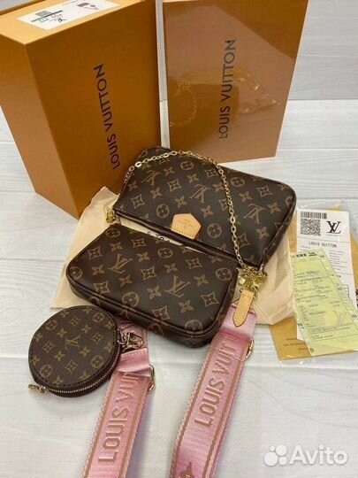 Сумка louis vuitton multi pochette/сумка/луи витон