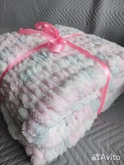 Плед детский плюшевый