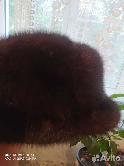 Норковая шапка мужская новая торг