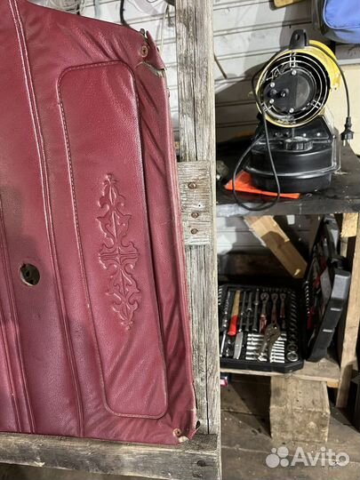 Дверные карты ваз 2106 (малиновые)