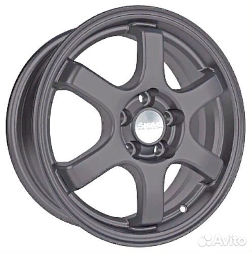 R15 4x100 6J ET38 D67,1 Скад Киото Графит