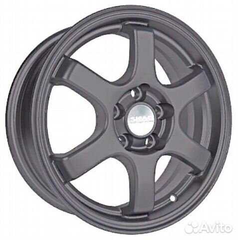 R15 4x100 6J ET38 D67,1 Скад Киото Графит