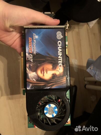 Видеокарта 9600gt